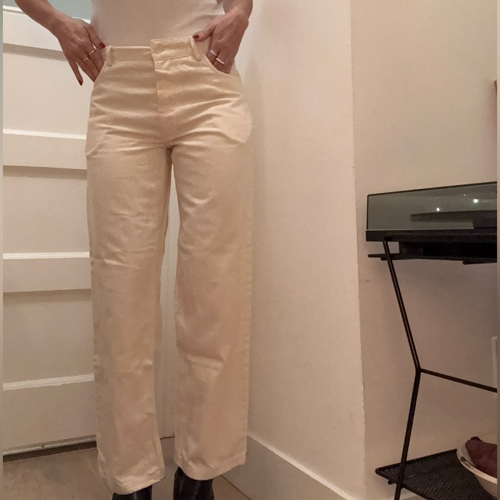 Baserange Cream Jeans